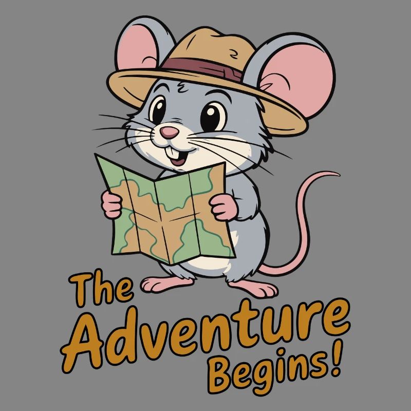 Whimsical Mouse Explorer Design