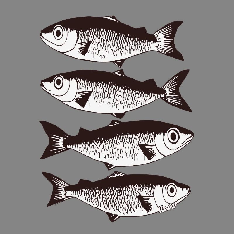 Stylised Fish Pattern 
