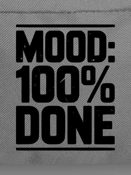 Stimmung: 100% fertig