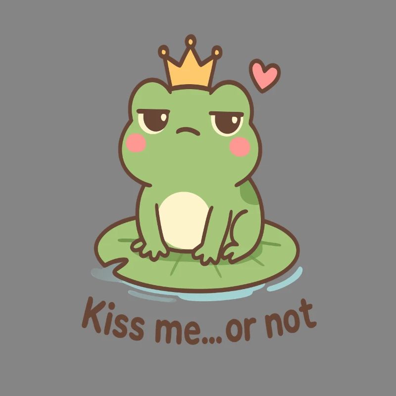 Kussfrosch König – Küss mich oder nicht