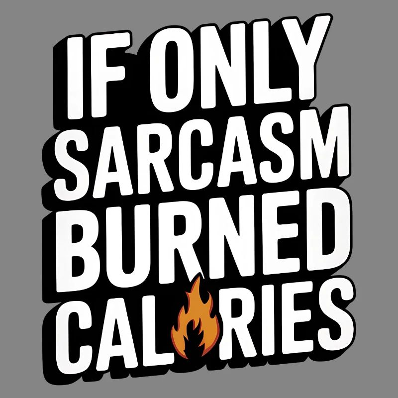 If Only Sarcasm Burned Calories