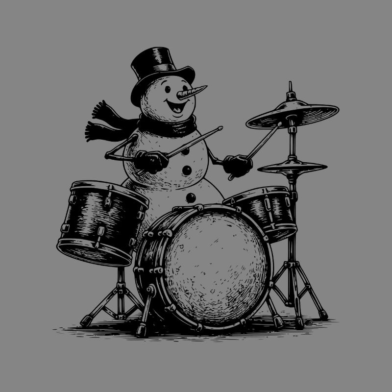 Christmas Drummer Art