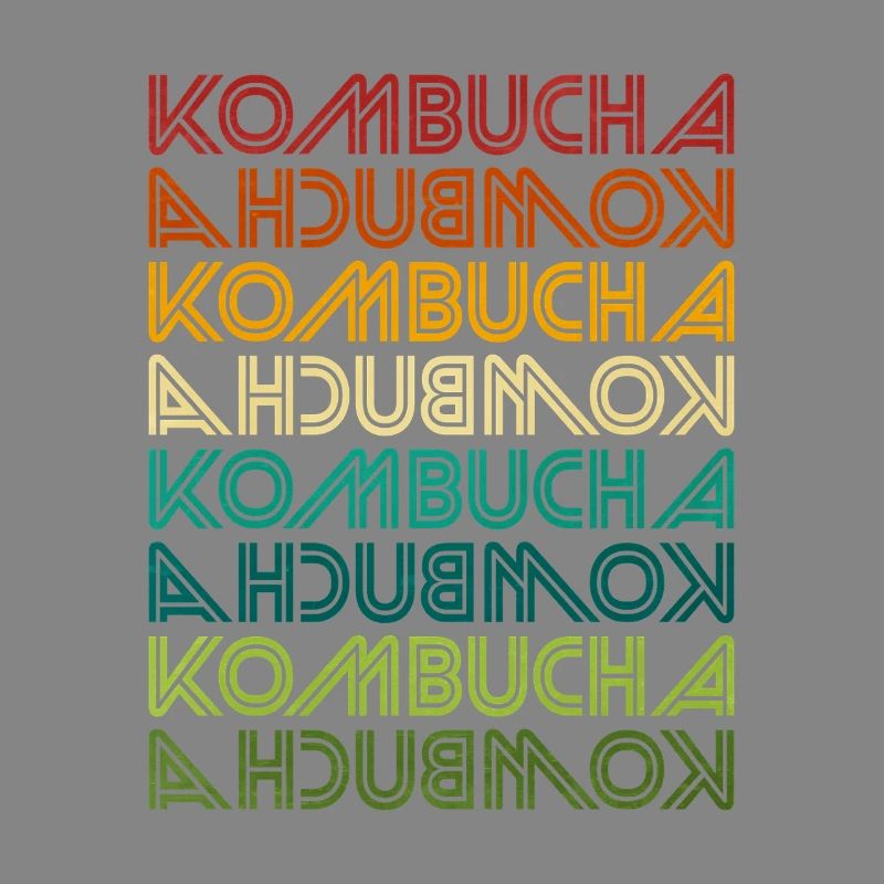 Kombucha Gradient Multi-Print