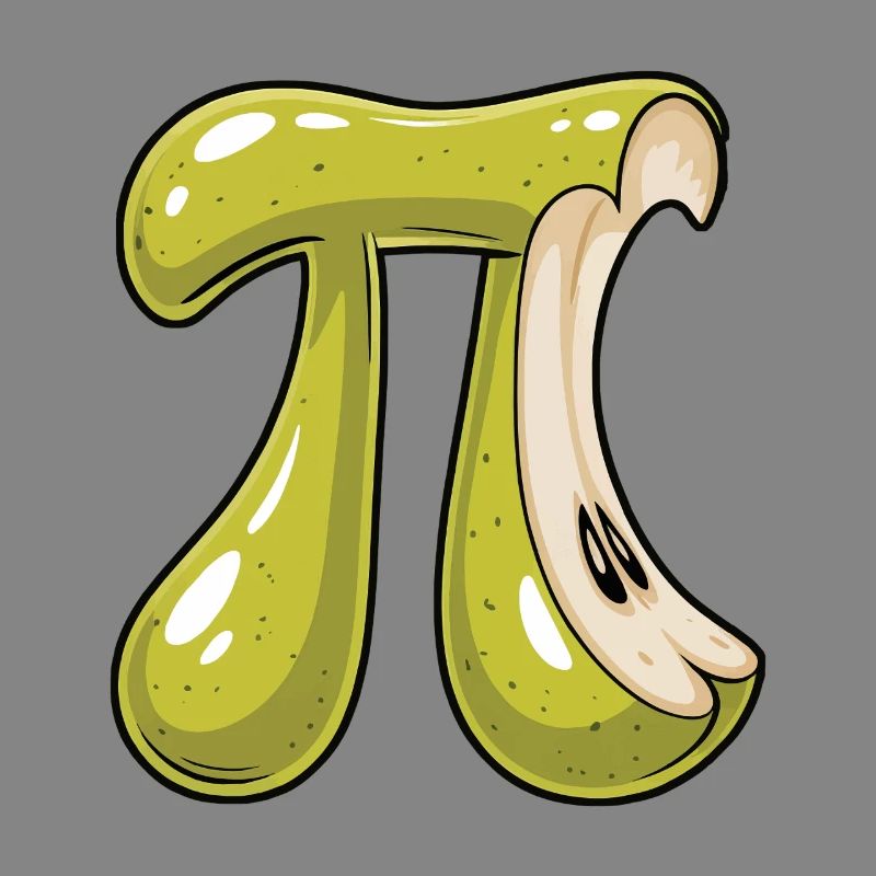 Poire Pi Vert Math