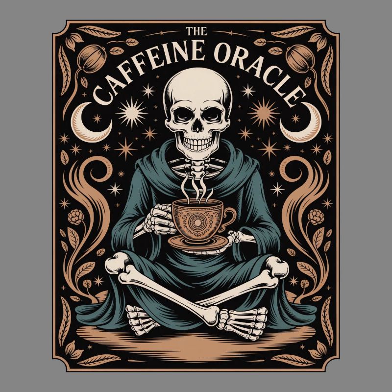 The Caffeine Oracle Skeleton Coffee Oracle