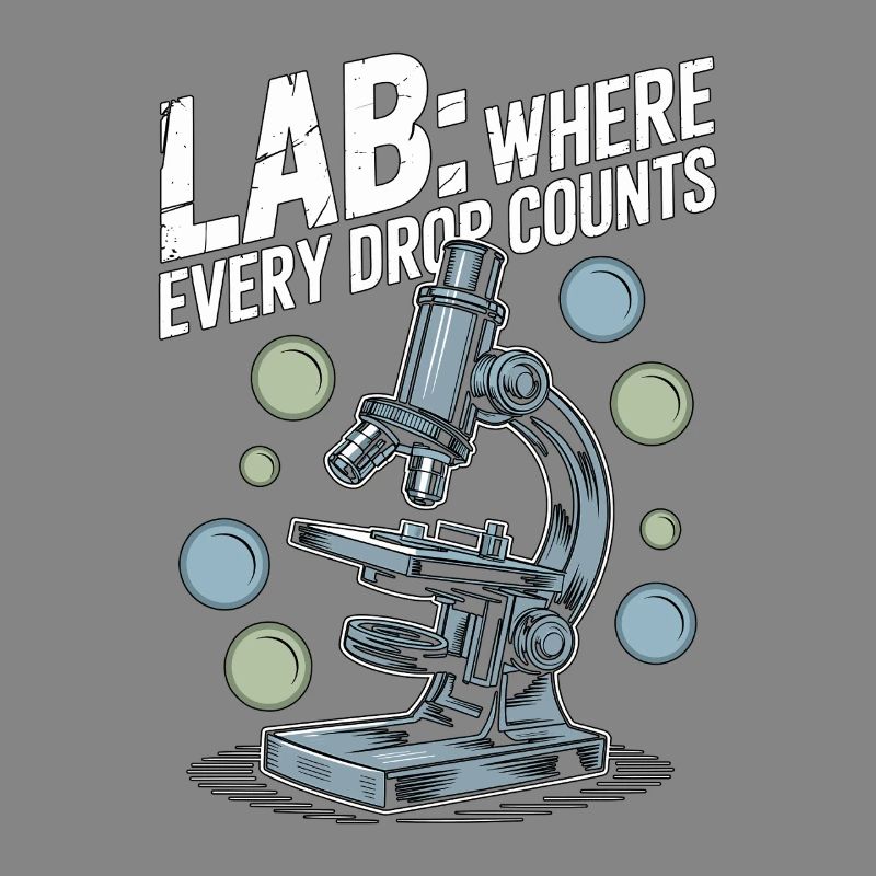Lab Technician Lab Where Every Drop Scientist