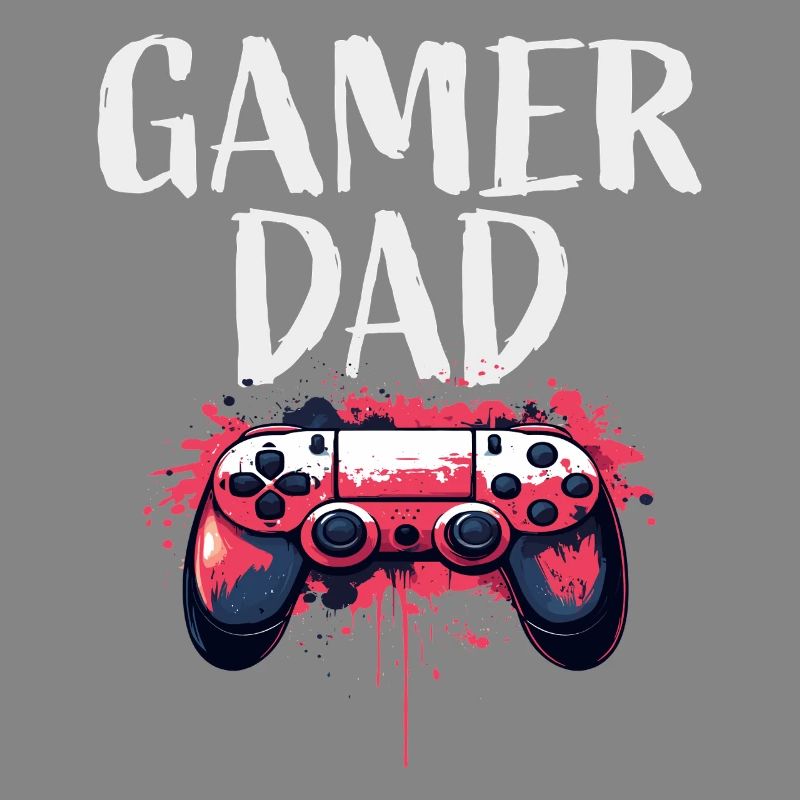 Gamer Dad Controller Art