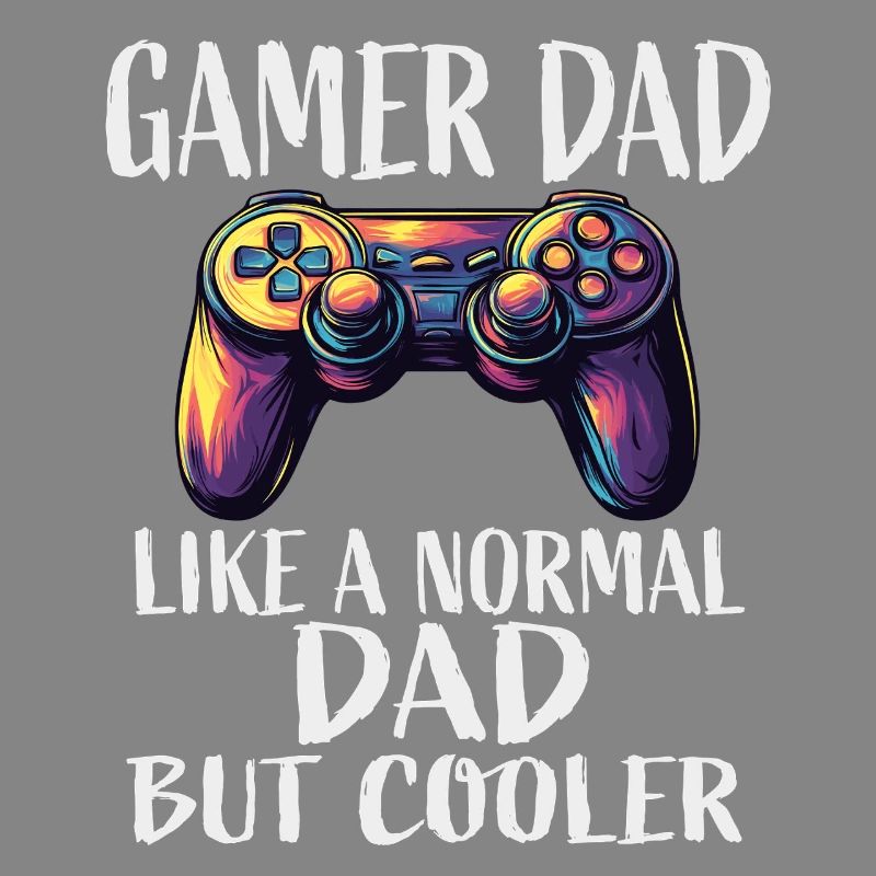 Gamer Dad Cooler Controller Spruch
