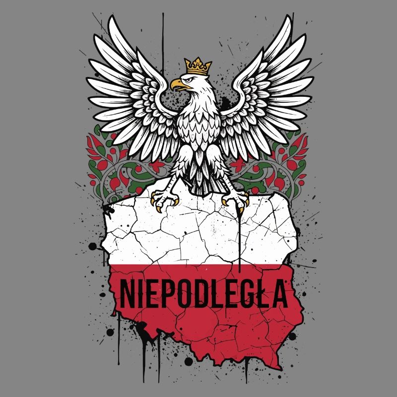 Independent Poland White Eagle Emblem