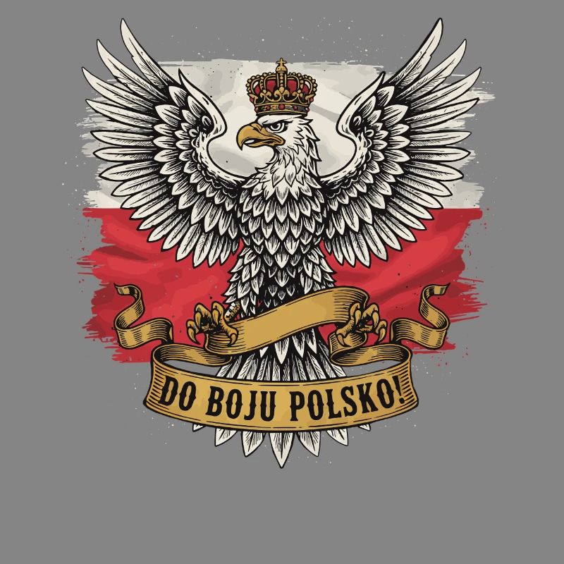 For Poland Into Battle Eagle