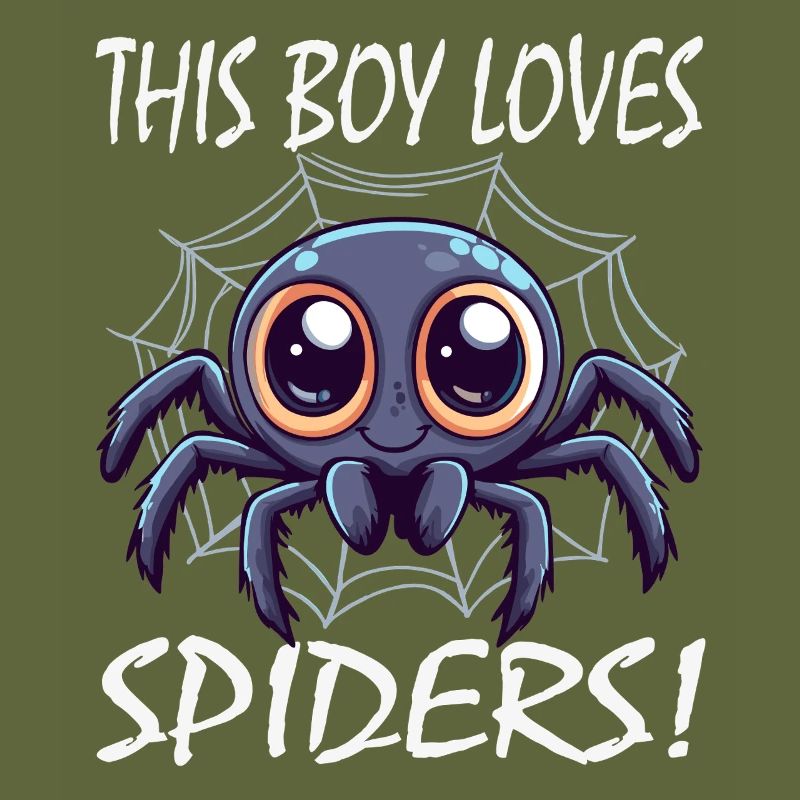 This Boy Loves Spiders