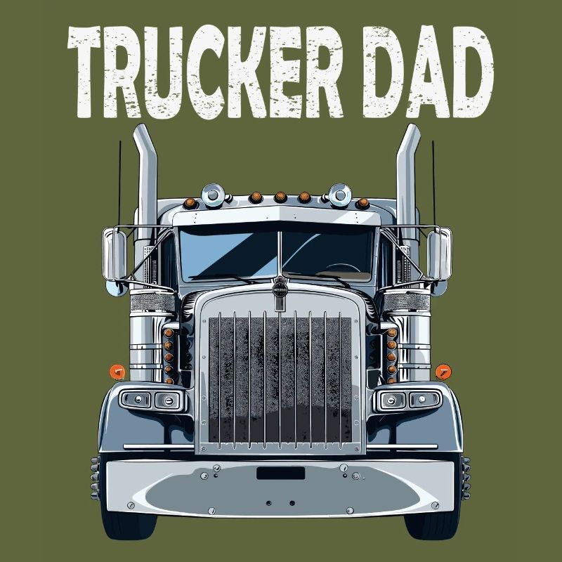 Trucker Dad Frontale Kraft