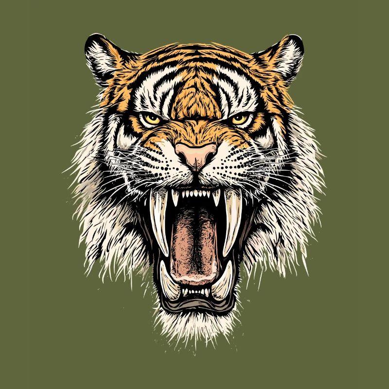 Saber-toothed tiger Smilodon Big cat Sabertooth tiger