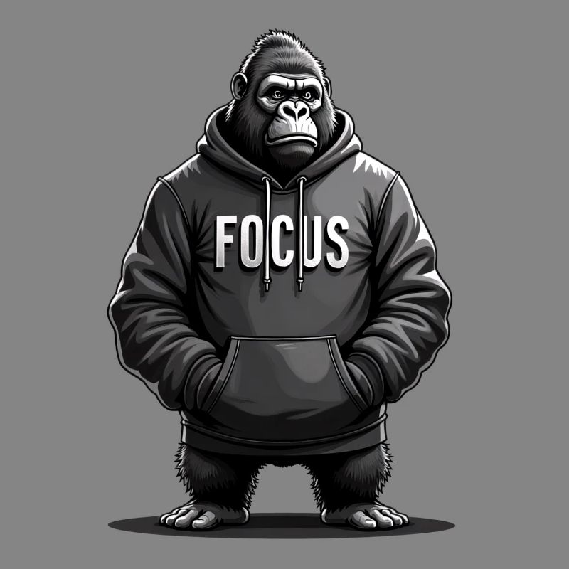 Concentration Gorille Effort Motivation