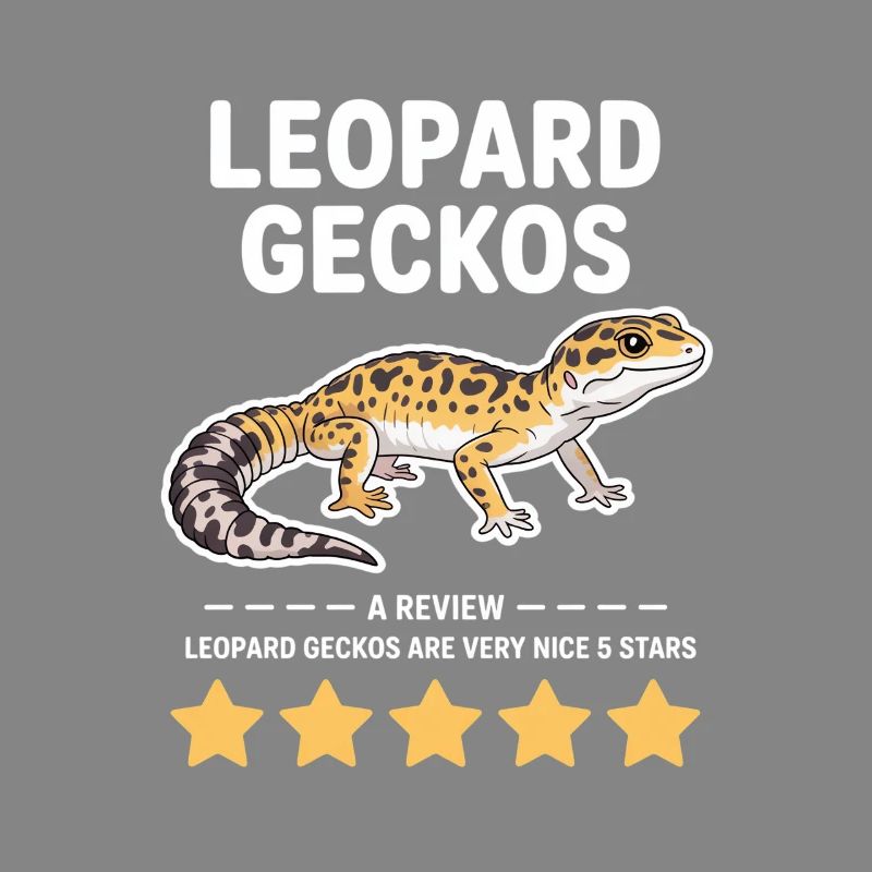 Leopard Gecko Pride Illustration