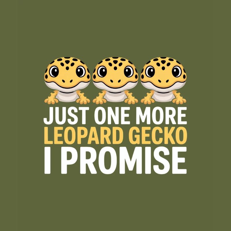 Leopardgekko-Trio Versprechen