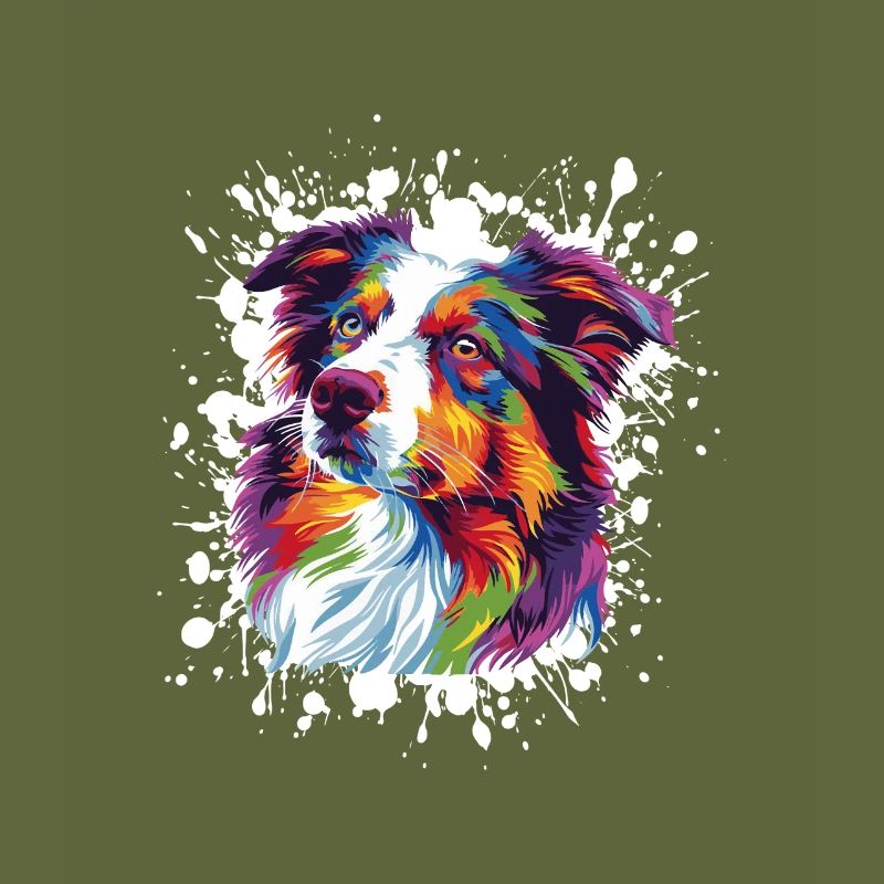 Hund Tier Kunst