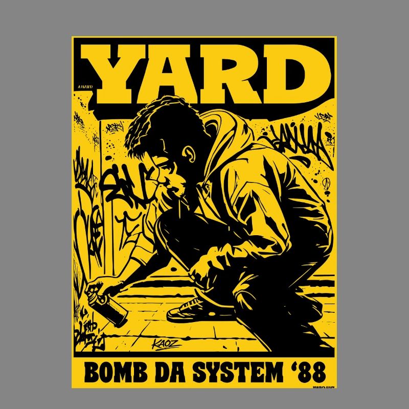 yard_graffitiYard Bomb Da System 88 Graffiti Poste