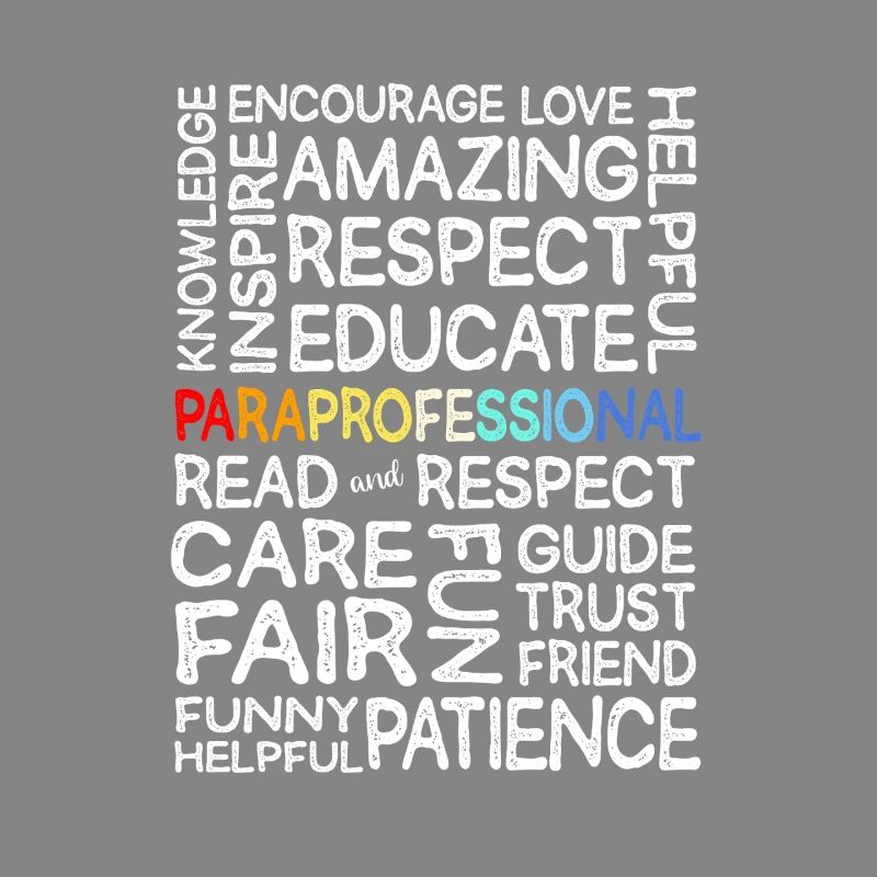 Paraprofessional Paraeducator Teacher Assistant
