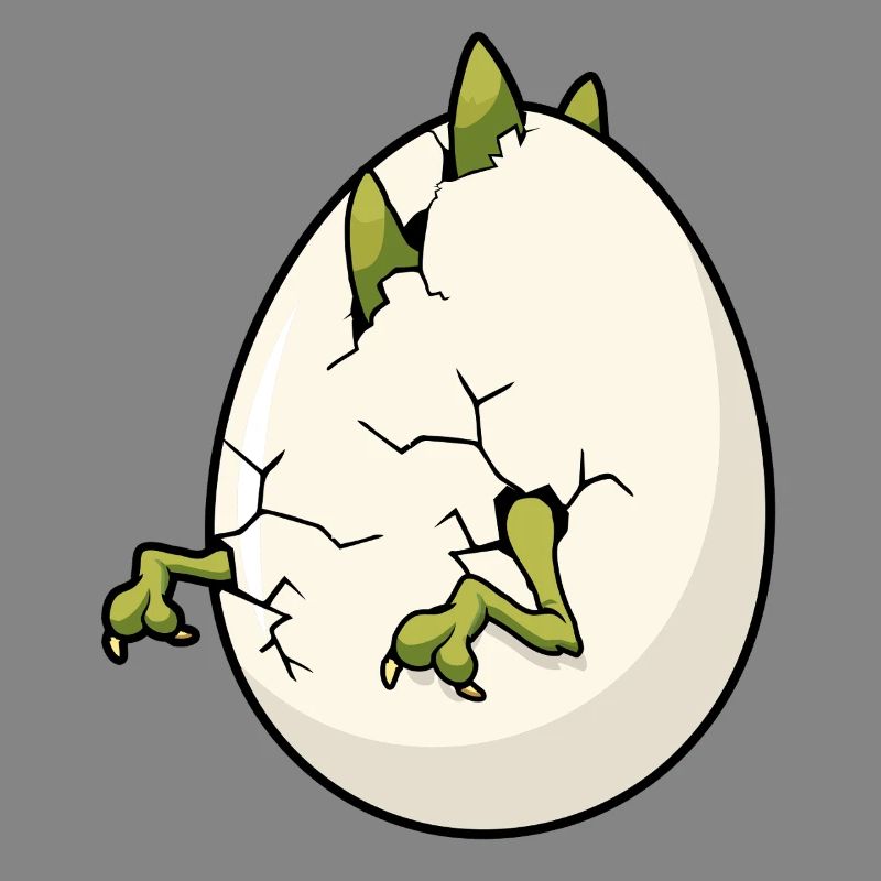 Cracked Egg Bloom Easter