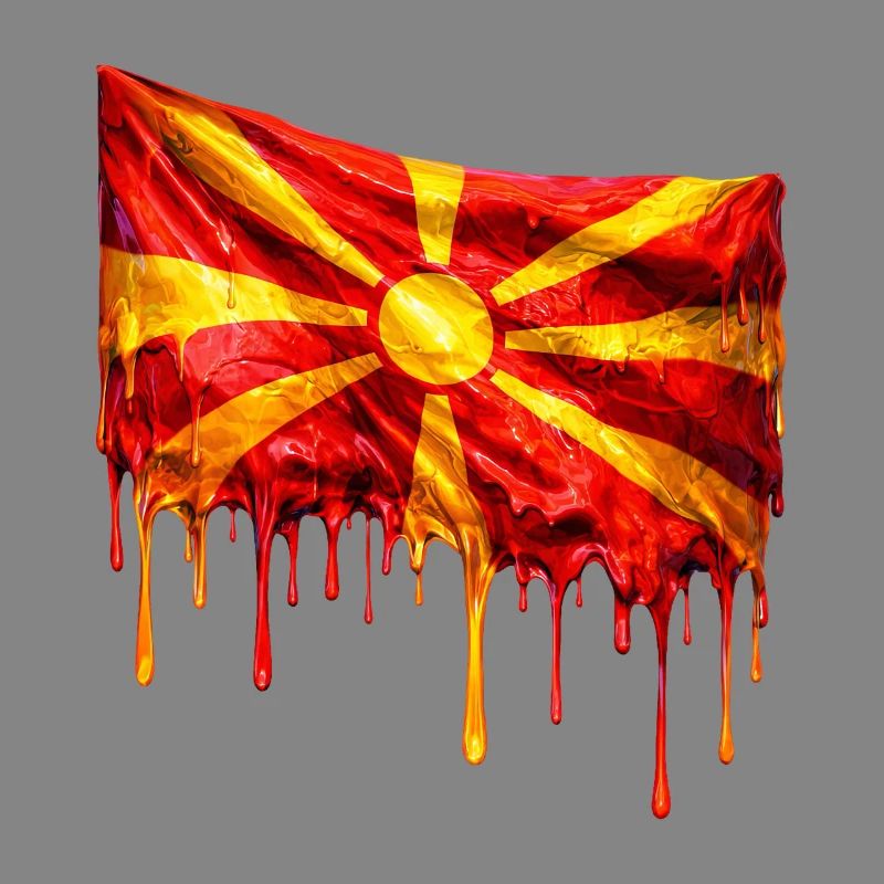 Macedonian Flag Drop