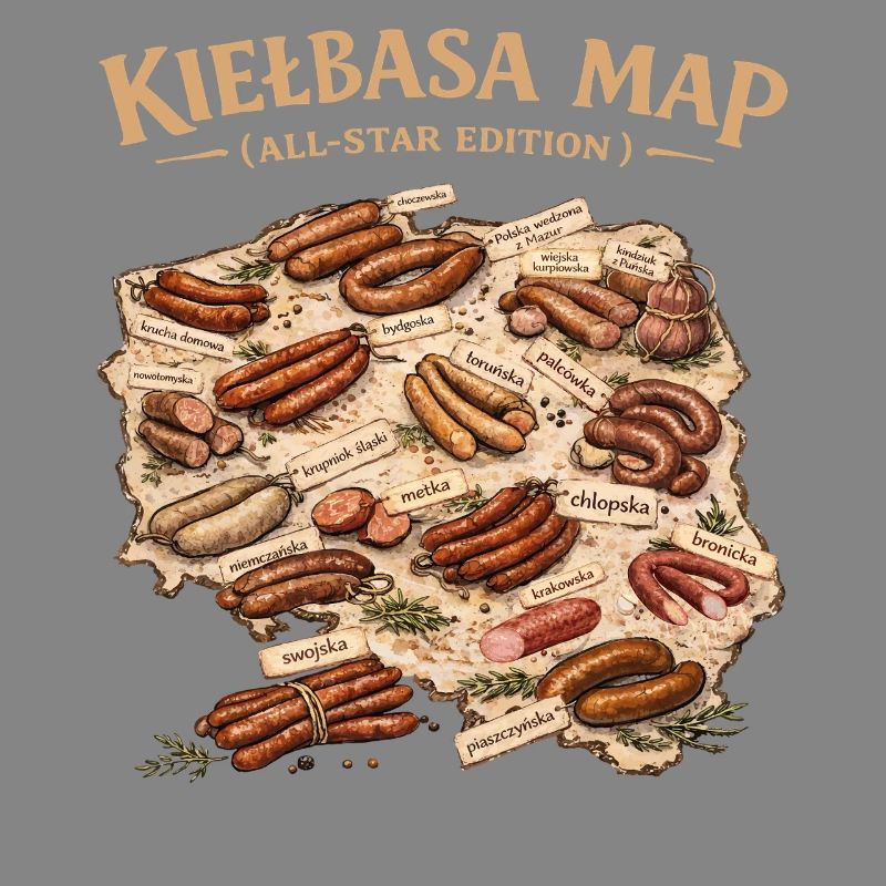 Kielbasa Map All Star Edition