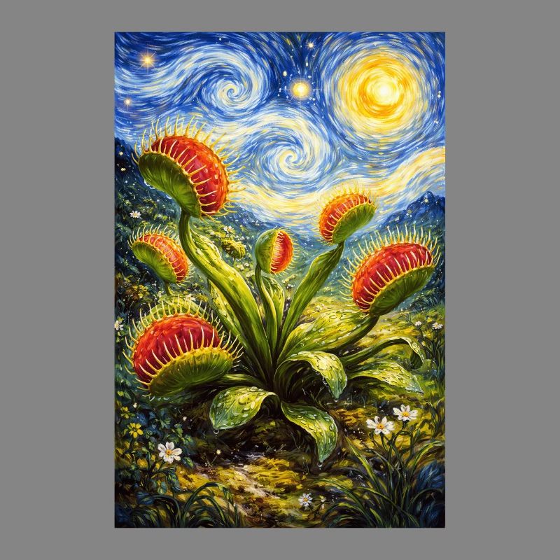 Venus Flytrap Starry Night