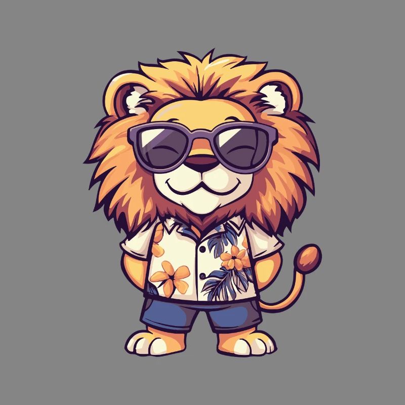 Lion Comic Vacation
