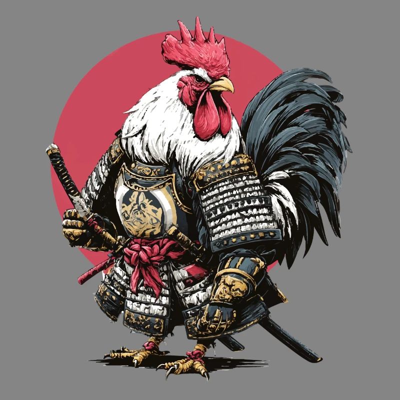 Rooster Samurai Armor