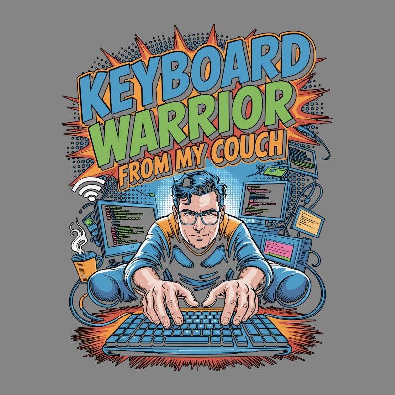 Remote Developer Keyboard Warrior Remote Coder