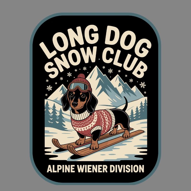 Ski Dachshund