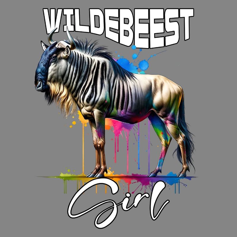 Wildebeest Mädchen Gnu