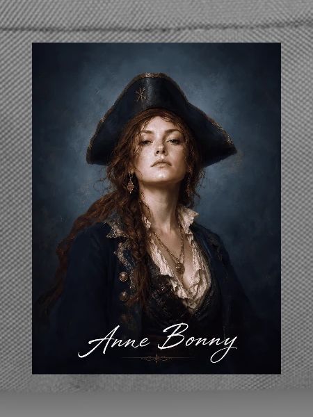 Anne Bonny Pirate Portrait
