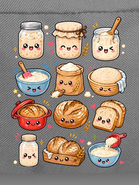 Kawaii Sauerteig | Brot & Backen