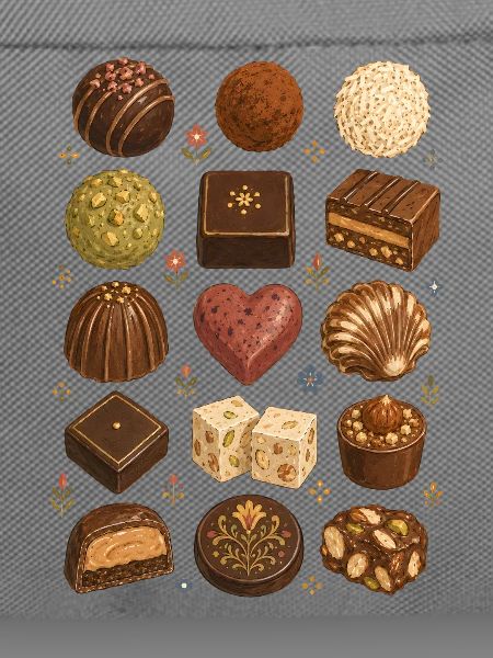 Pralinen | Schokolade & Confiserie