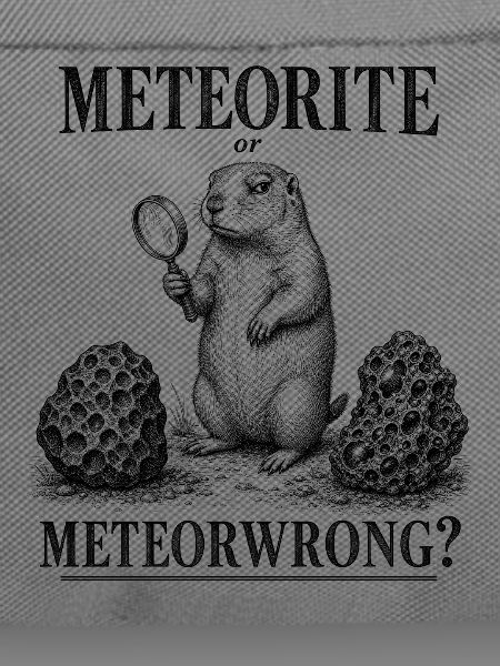  Meteorit Oder Meteorirgendein Präriehund