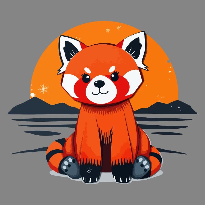 Charming Red Panda