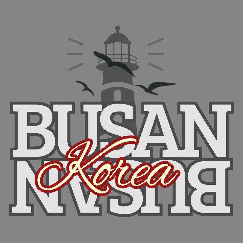 Conception typographique du phare de Busan, Corée