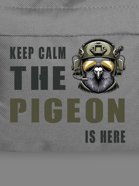Keep Calm Die Taube Ist Hier