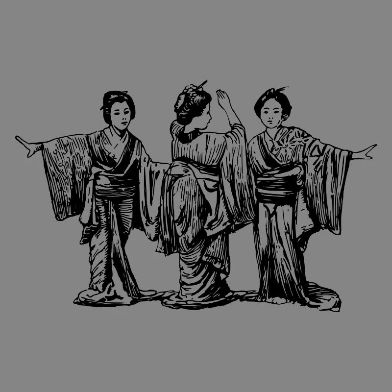 Geishas illustration
