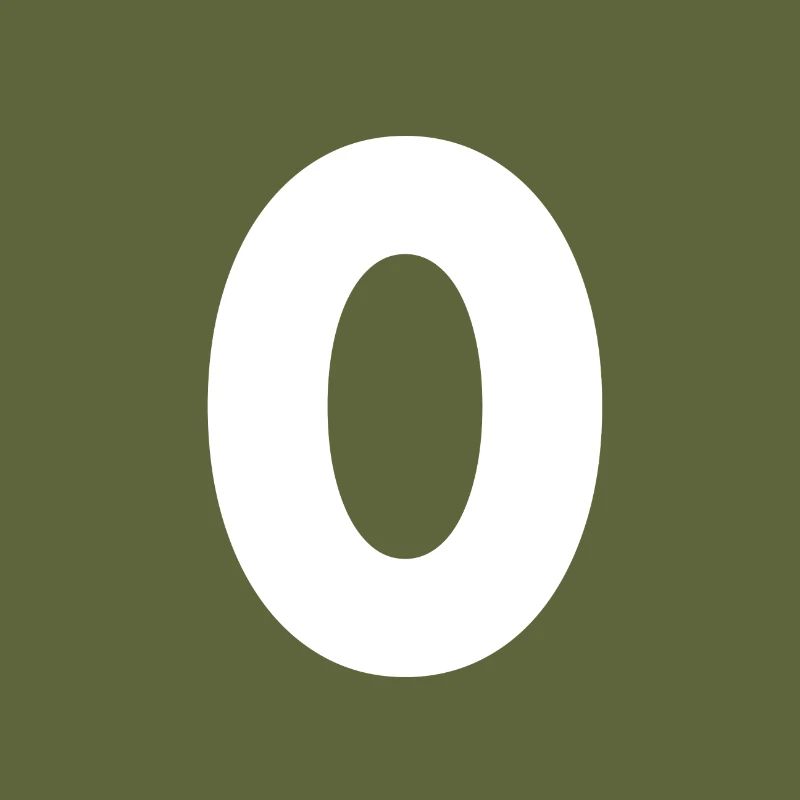 Zahl 0, Nummer 0, 0, Zero, Number Zero, Null