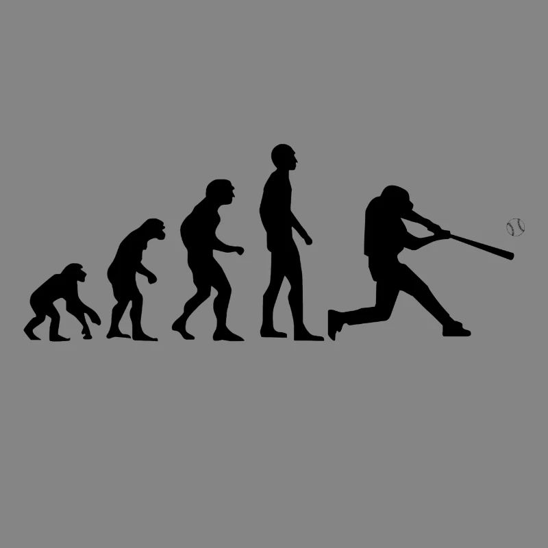 Baseball Evolution Shirt black