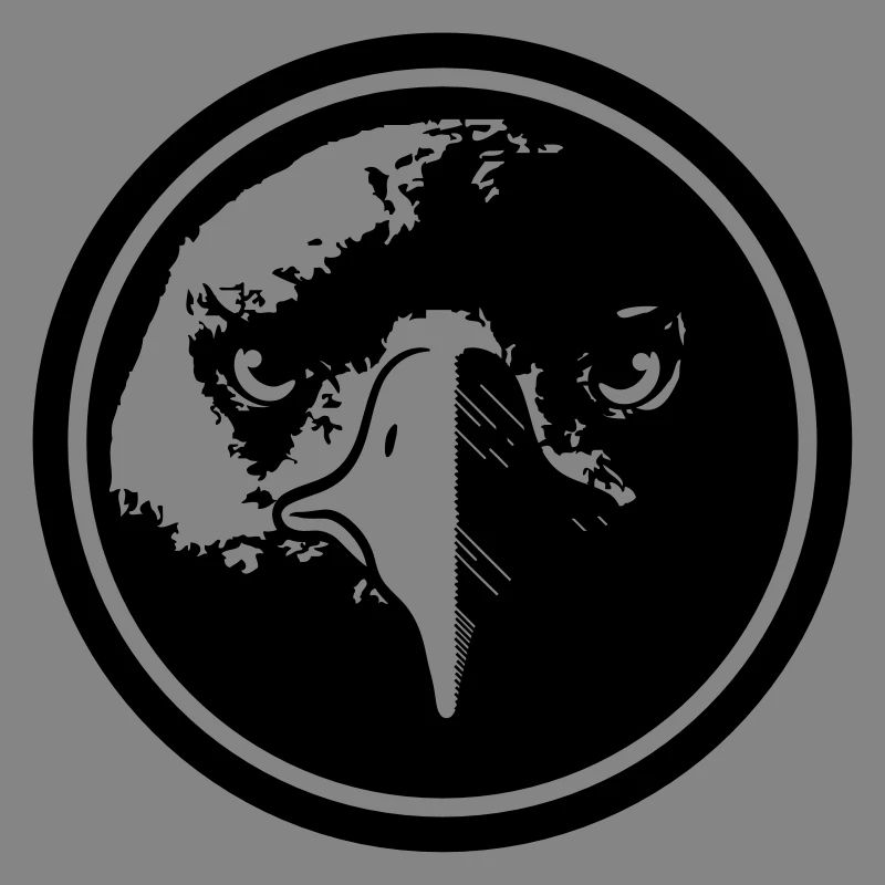 Eagle Eagle head button
