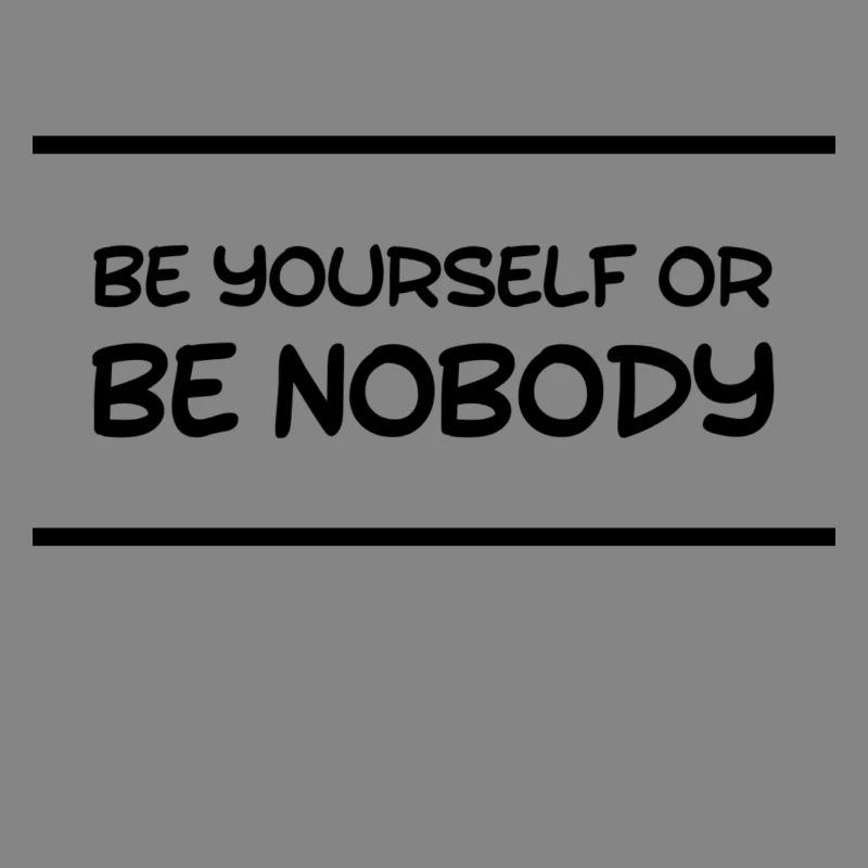 be authentic
