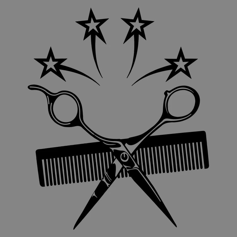Star ciseaux peigne coiffeur