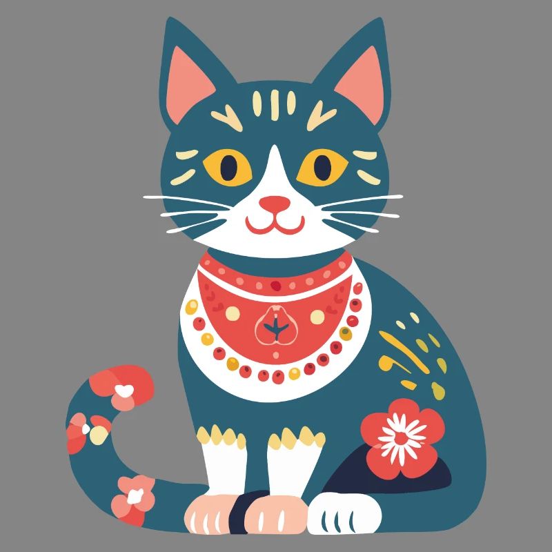cute folklore cat