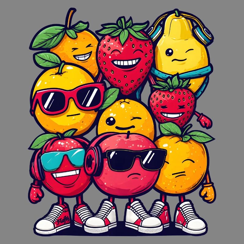 Fruit Squad – 🍓 🍊 🍉 Cartoon