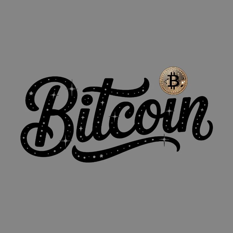 Bitcoin Logo - Crypto Coding Sticker