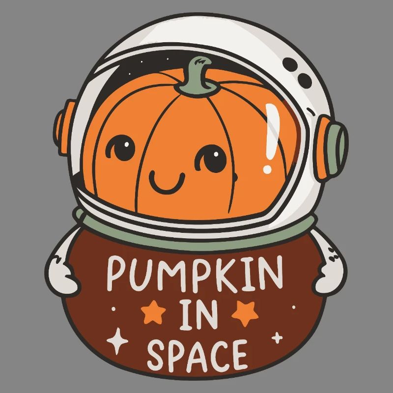 Smiling Astronaut Pumpkin