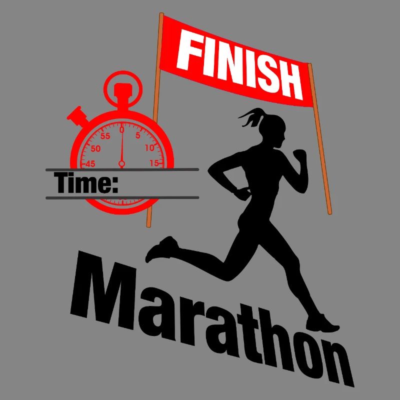 Coureuse marathonienne – Temps de course